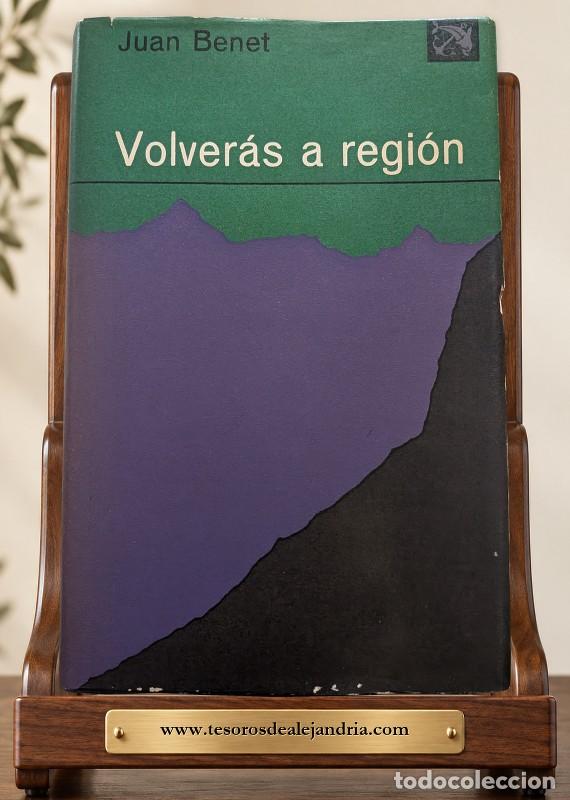 Libros de segunda mano: VOLVER&Aacute;S A REGI&Oacute;N - Juan Benet - Ediciones Destino - 1967 - 1&ordf; edici&oacute;n - &Aacute;ncora y Delf&iacute;n