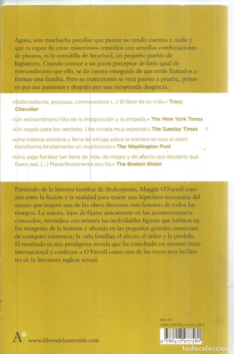 Libros de segunda mano: MAGGIE OFARRELL. HAMNET. LIBROS DEL ASTEROIDE. - Foto 2