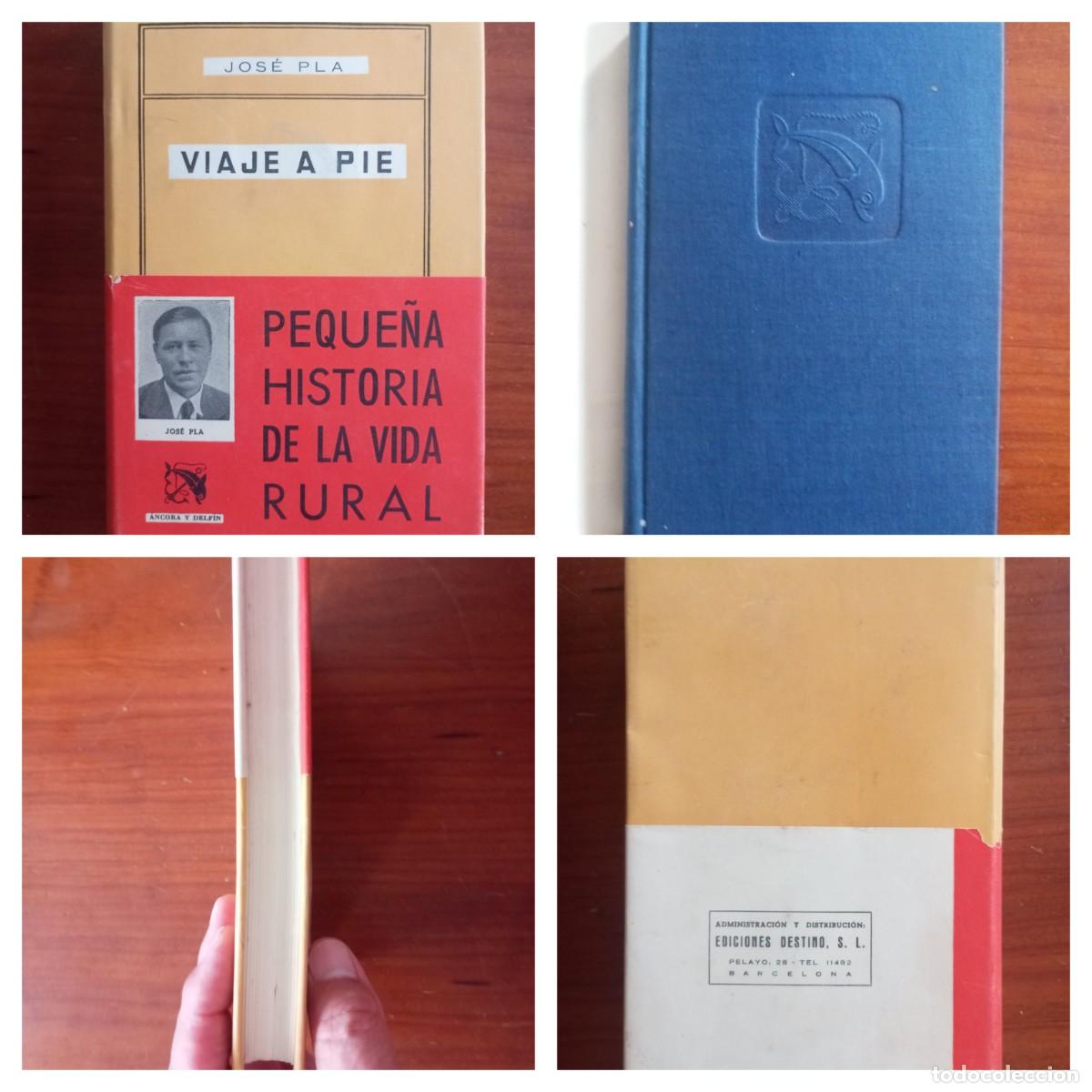 Libros de segunda mano: 1&ordf; ED JOSE PLA VIAJE A PIE DESTINO 1949 U67