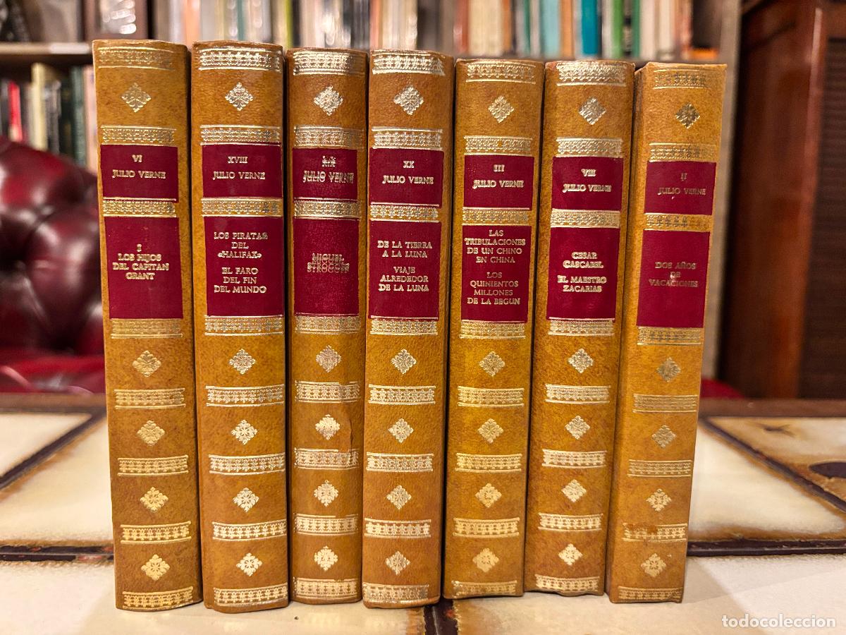 Libros de segunda mano: 7 libros de Julio Verne.