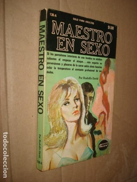 Livros em segunda m&atilde;o: Colecci&oacute;n Pimienta, 130-A: maestro en sexo, 1971, Fiesta, buen estado