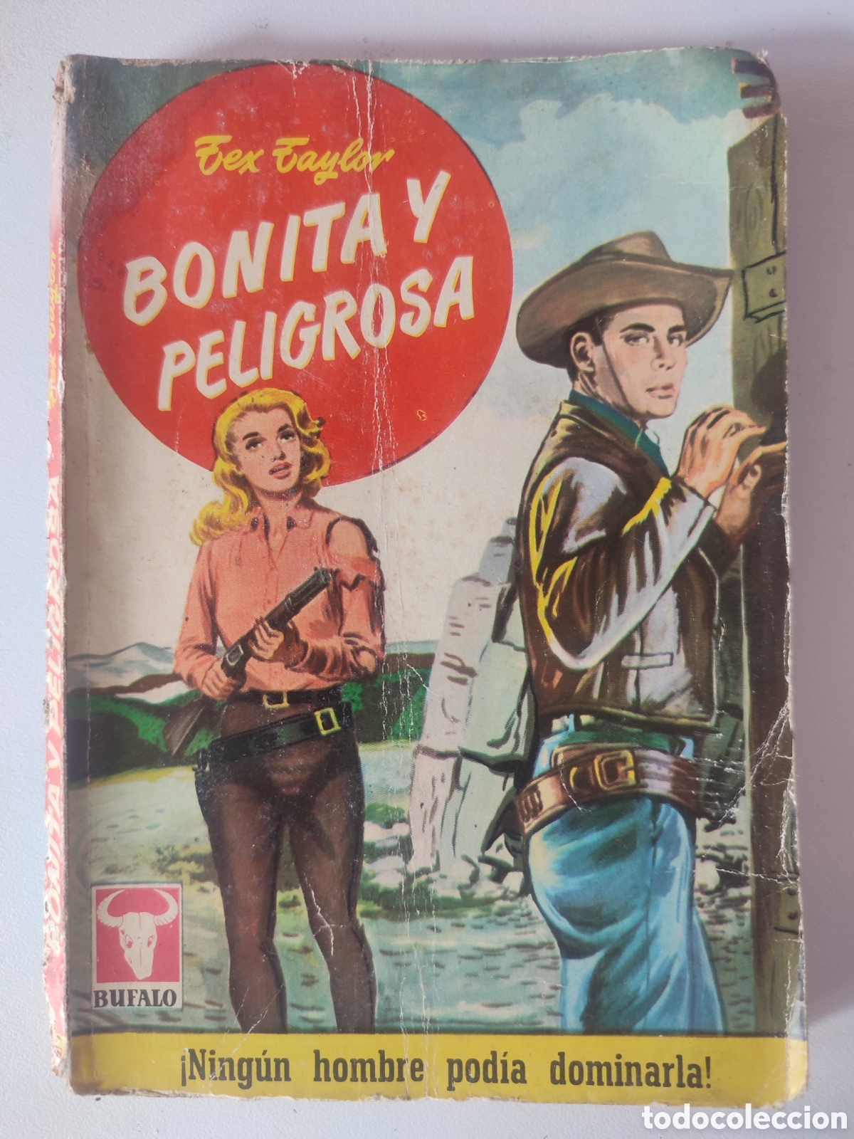Libros de segunda mano: Bufalo #413. Bonita y pelugrosa. Bruguera 1a ed 1961