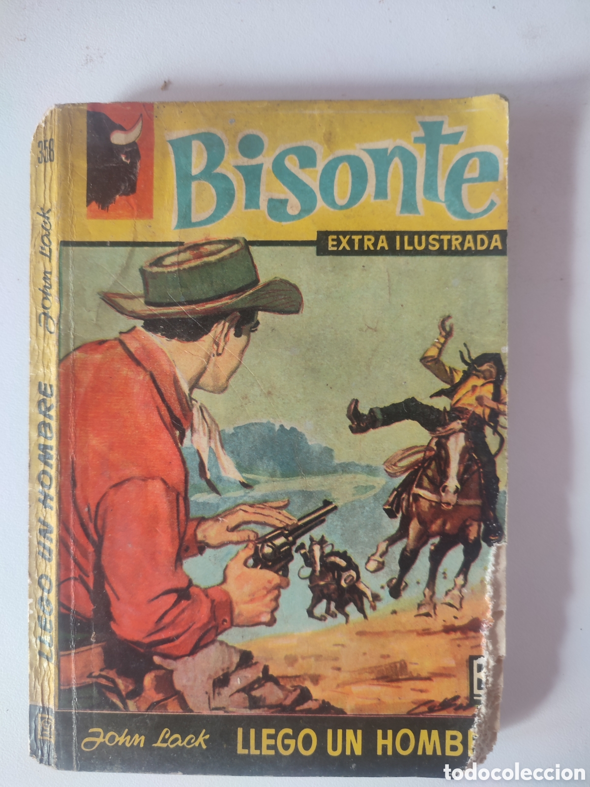 Libros de segunda mano: Bisonte #358 Llego un hombre