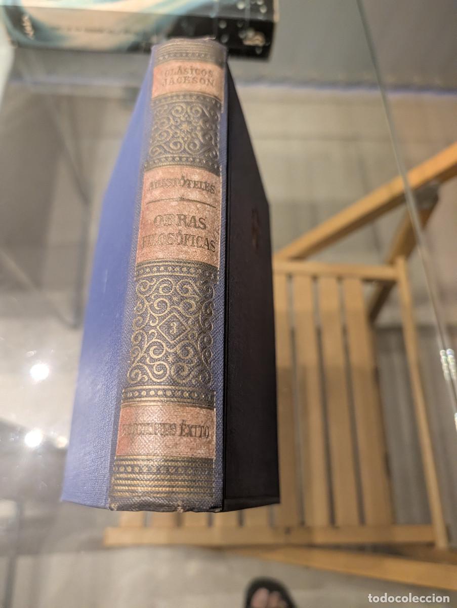 Libros de segunda mano: OBRAS FILOS&Oacute;FICAS - ARIST&Oacute;TELES (CL&Aacute;SICOS JACKSON ) TAPA DURA FILOSOFIA