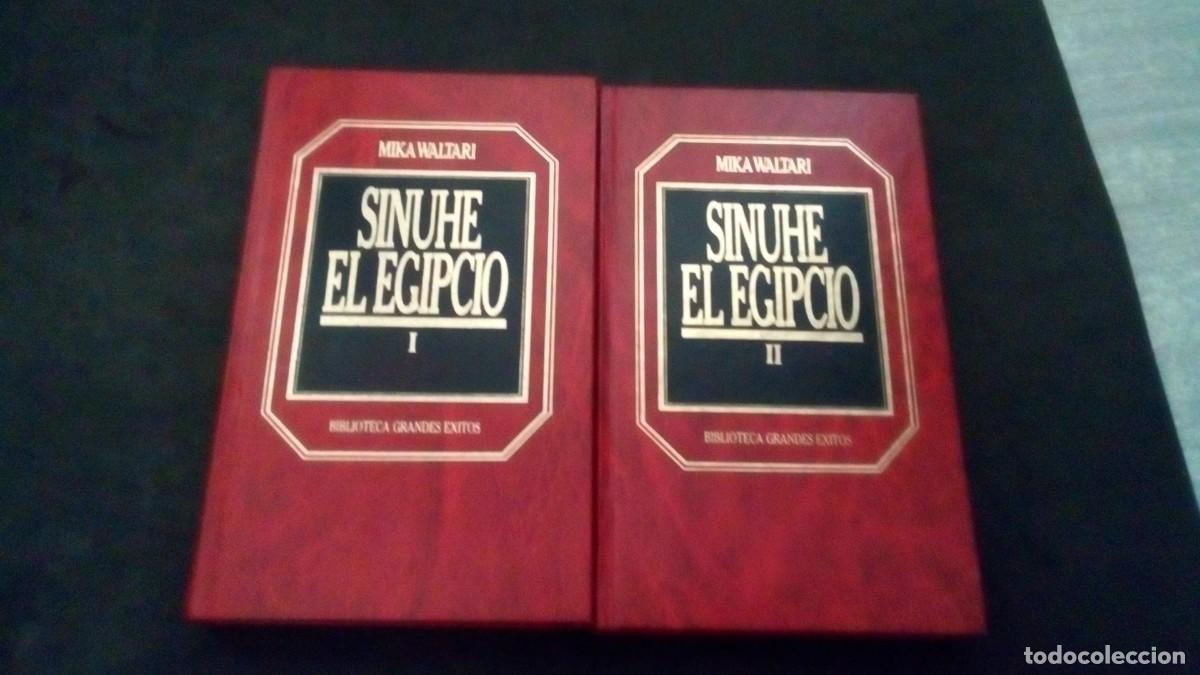Libros de segunda mano: SINUHE EL EGIPCIO I-II-MIKA WALTARI-BIBLIOTECA GRANDES &Eacute;XITOS-ORBIS-TAPA DURA-COMO NUEVO