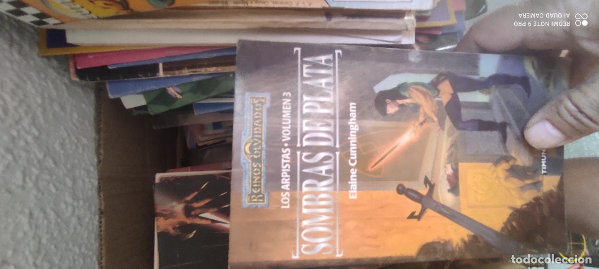 Libros de segunda mano: ELAINE CUNNINGHAM - SOMBRAS DE PLATA - LOS ARPISTAS VOLUMEN 3 l