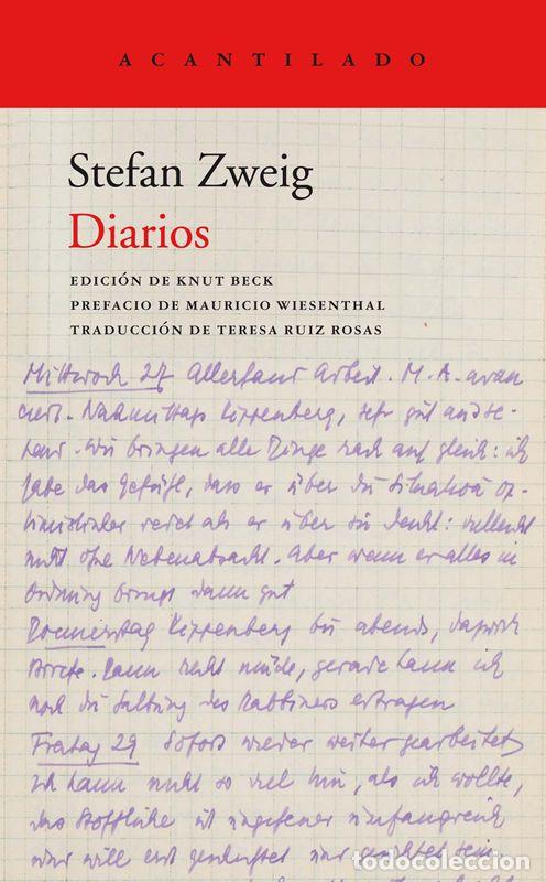 Libros de segunda mano: Diarios. - Zweig, Stefan.