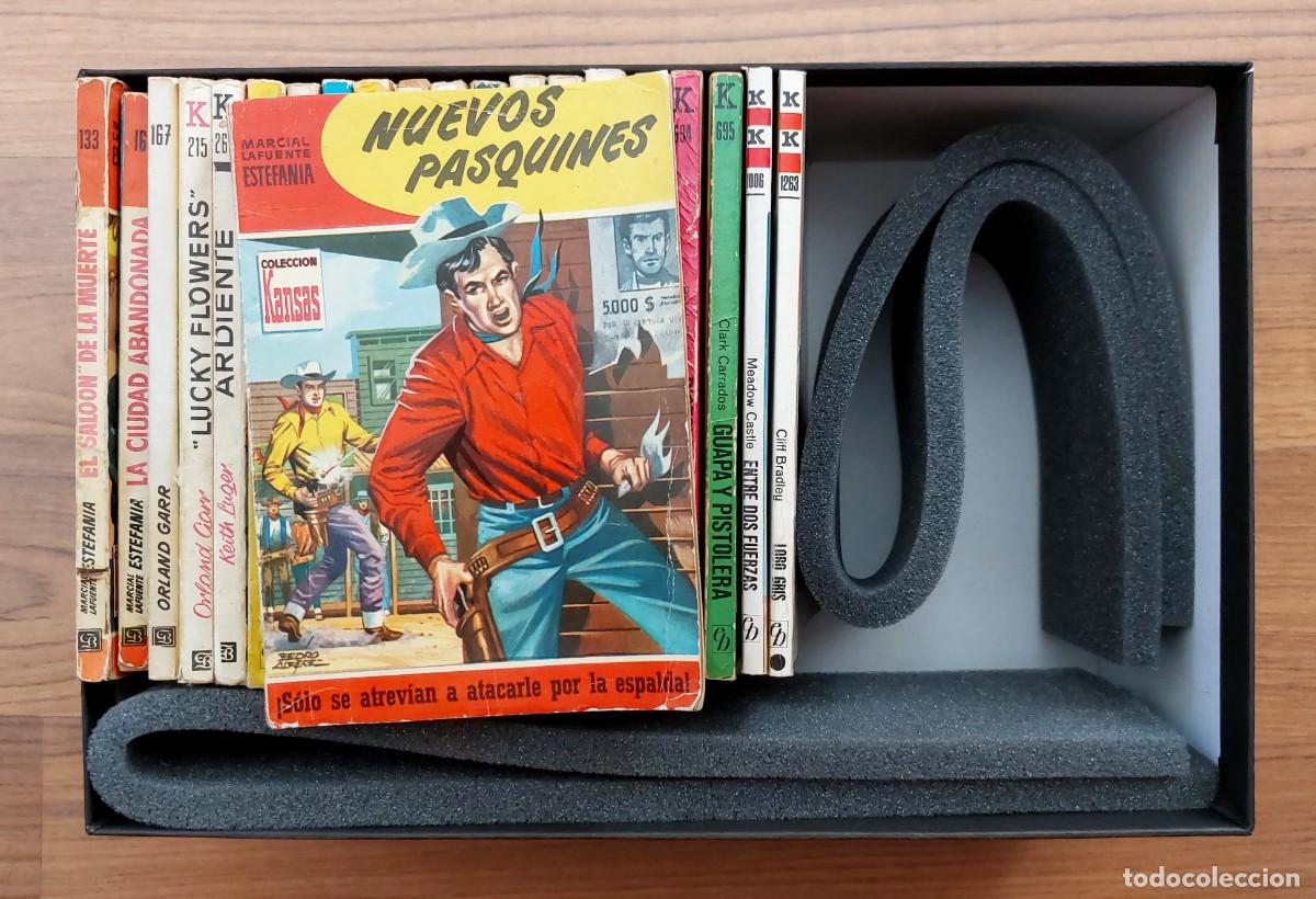 Libros de segunda mano: COLECCION KANSAS OESTE BRUGUERA - LOTE 21 NOVELAS ANTIGUAS-BOLSILIBROS-PULP (BUEN ESTADO)