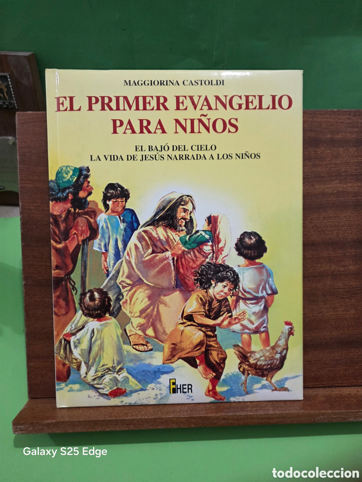 Libros de segunda mano: &rdquo;&rdquo;EL PRIMER EVANGELIO PARA NI&Ntilde;OS&rdquo;&rdquo;...MAGGIORINA CASTOLDI...E. FHER...1998...