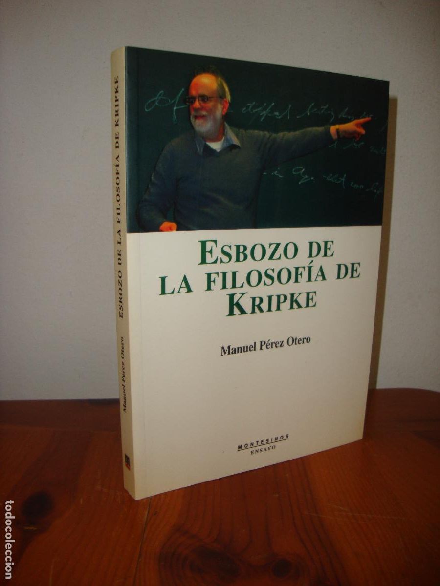 Gebrauchte B&uuml;cher: ESBOZO DE LA FILOSOFIA DE KRIPKE (MONTESINOS) - MANUEL PEREZ OTERO