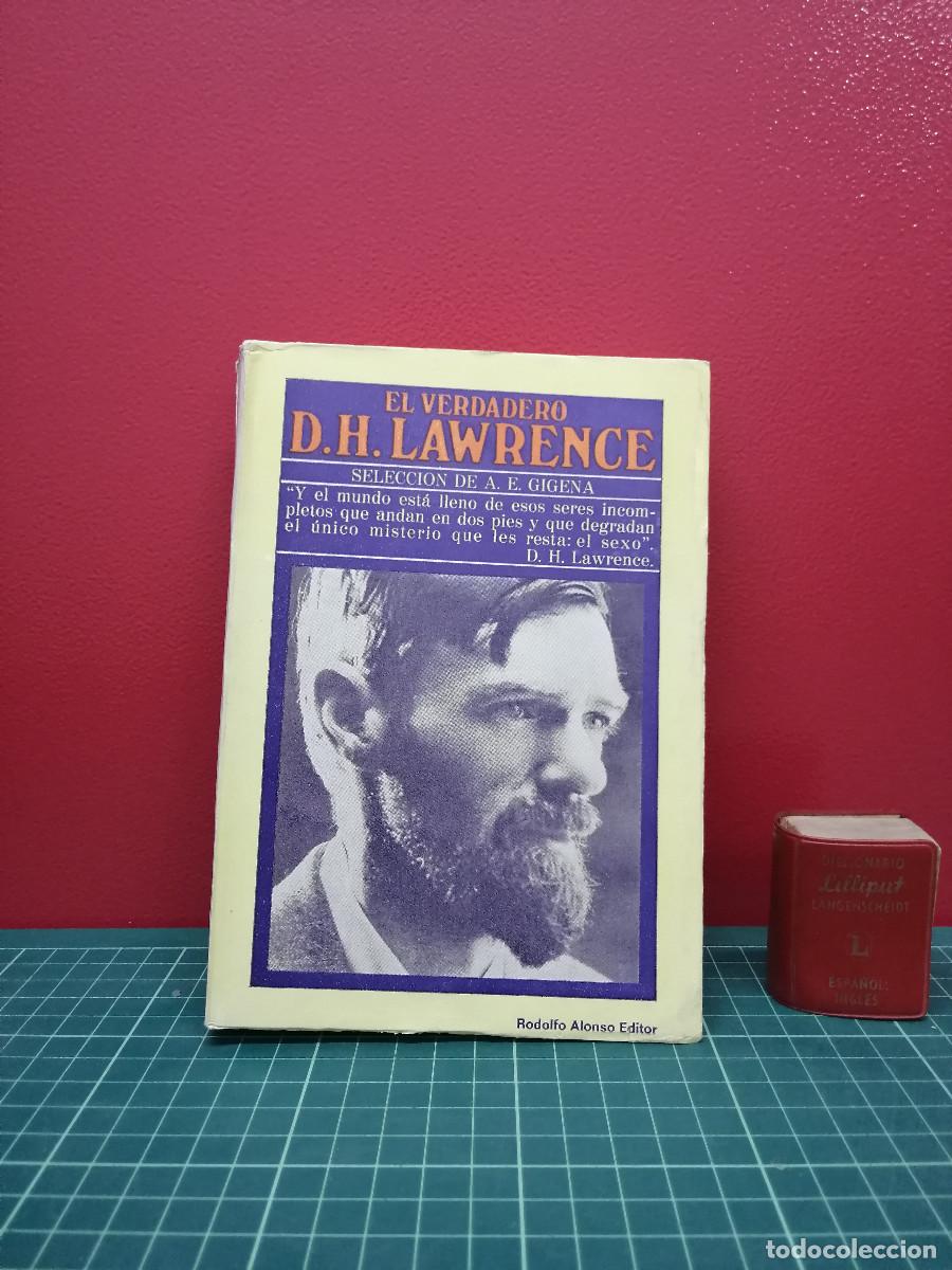 Libros de segunda mano: El verdadero D. H. Lawrence - selecci&oacute;n de A. E. Gigena