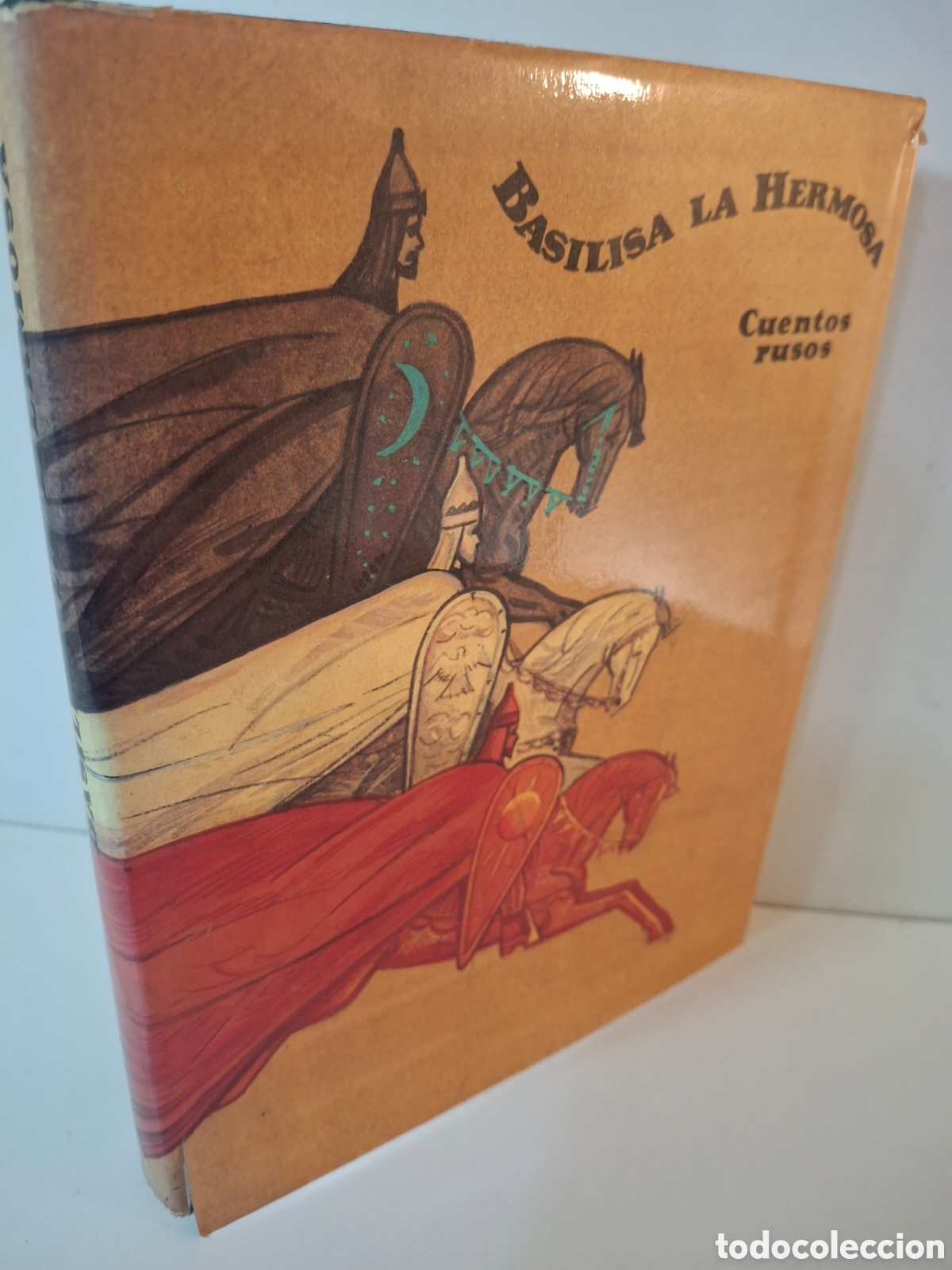 Libros de segunda mano: BASILISA LA HERMOSA, CUENTOS RUSOS, EDITORIAL RADUGA, MOSCU, 1989