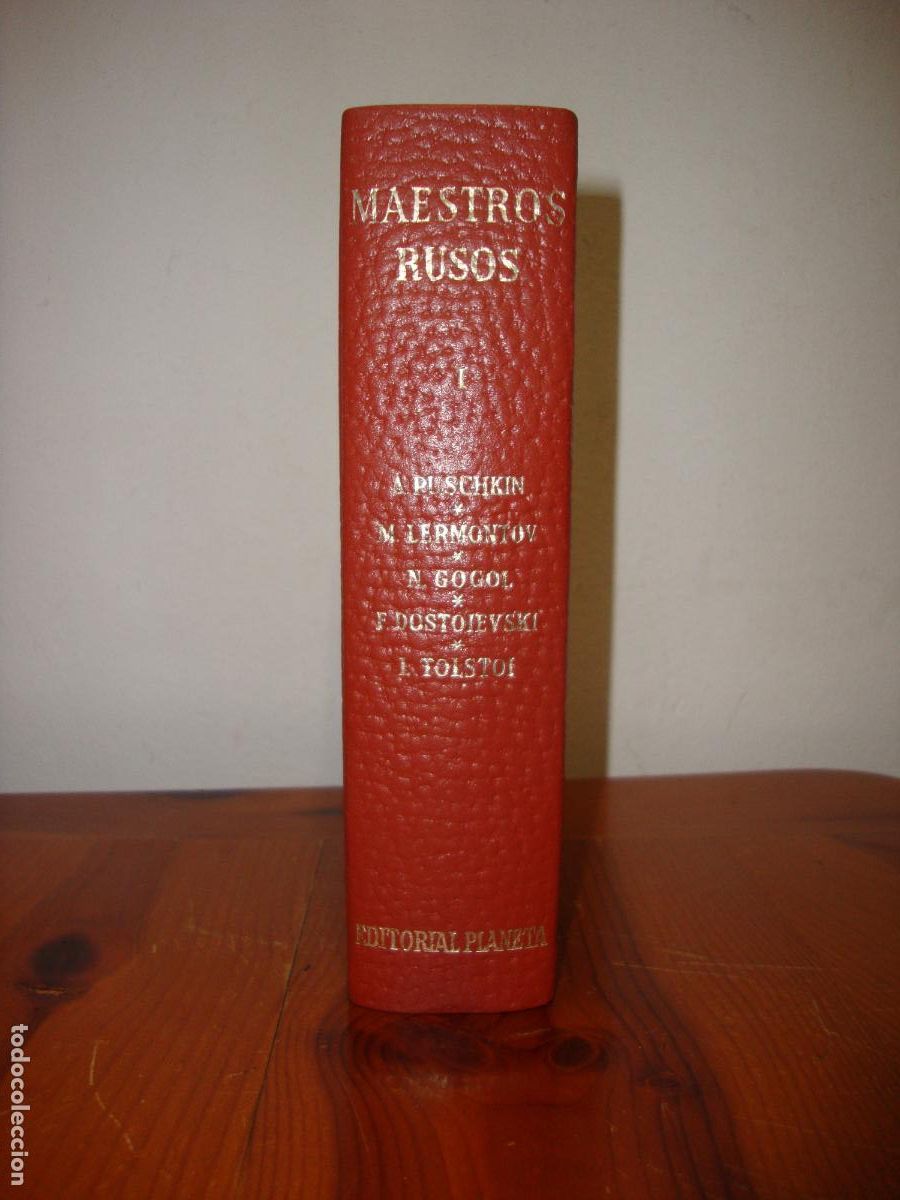 Gebrauchte B&uuml;cher: MAESTROS RUSOS. TOMO I (PLANETA) - PUSCHKIN, LERMONTOV, GOGOL, DOSTOIEVSKI, TOLSTOI