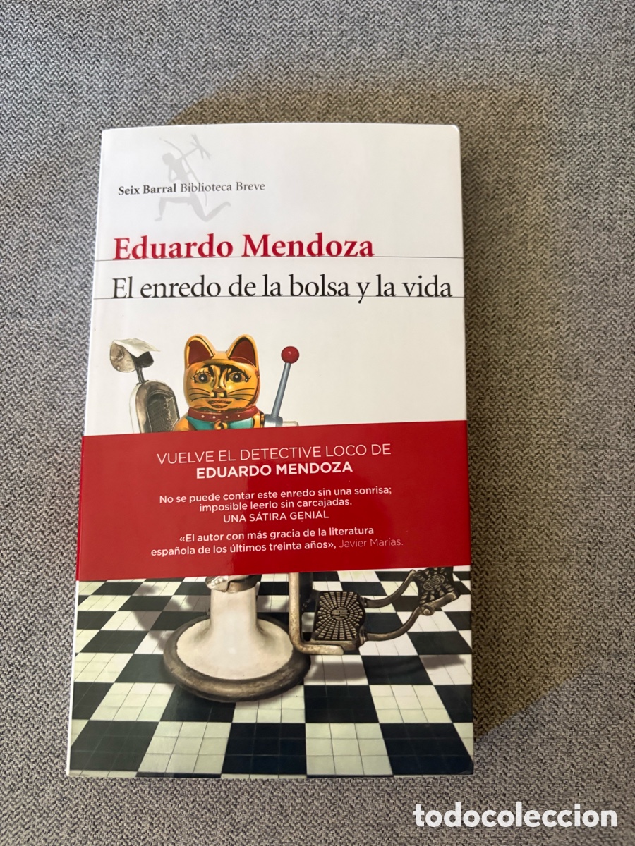 Libros de segunda mano: EL ENREDO DE LA BOLSA Y LA VIDA - Eduardo Mendoza - SEIX BARRAL - ASM
