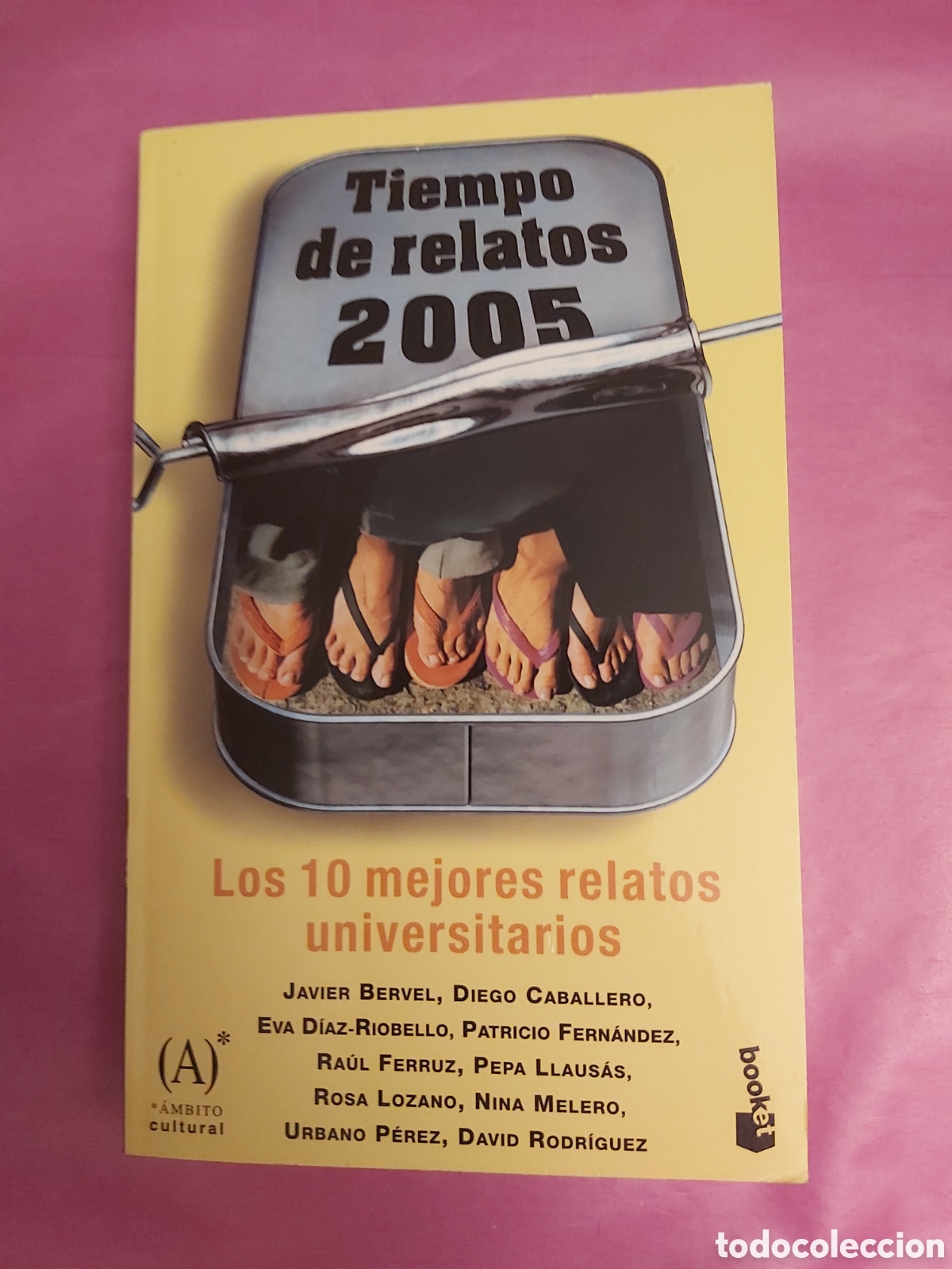 Libros de segunda mano: TIEMPOS DE RELATOS 2005 LOS 10 MEJORES RELATOS UNIVERSITARIOS BOOKET