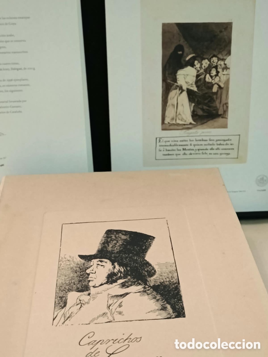 Libros de segunda mano: Facsimil los caprichos De Goya - Foto 3