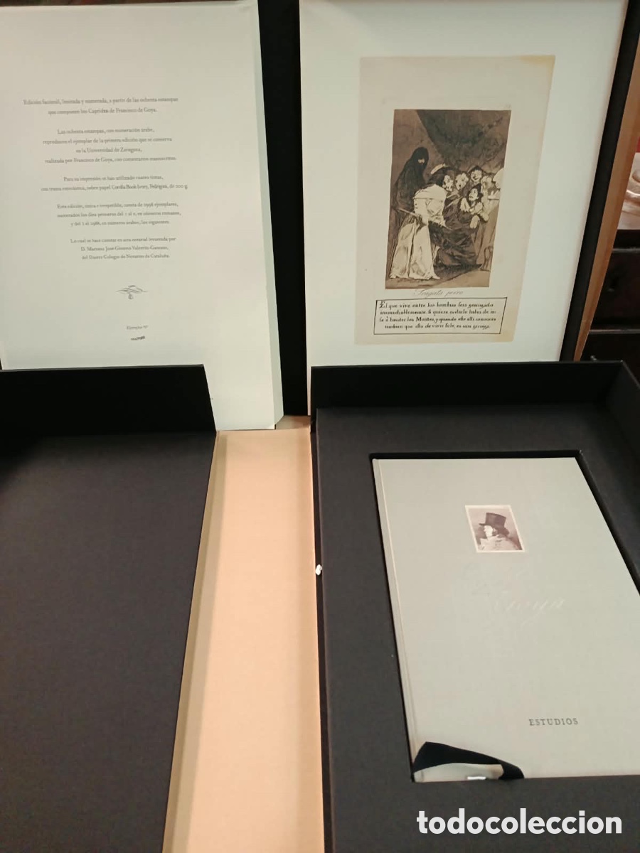 Libros de segunda mano: Facsimil los caprichos De Goya - Foto 9