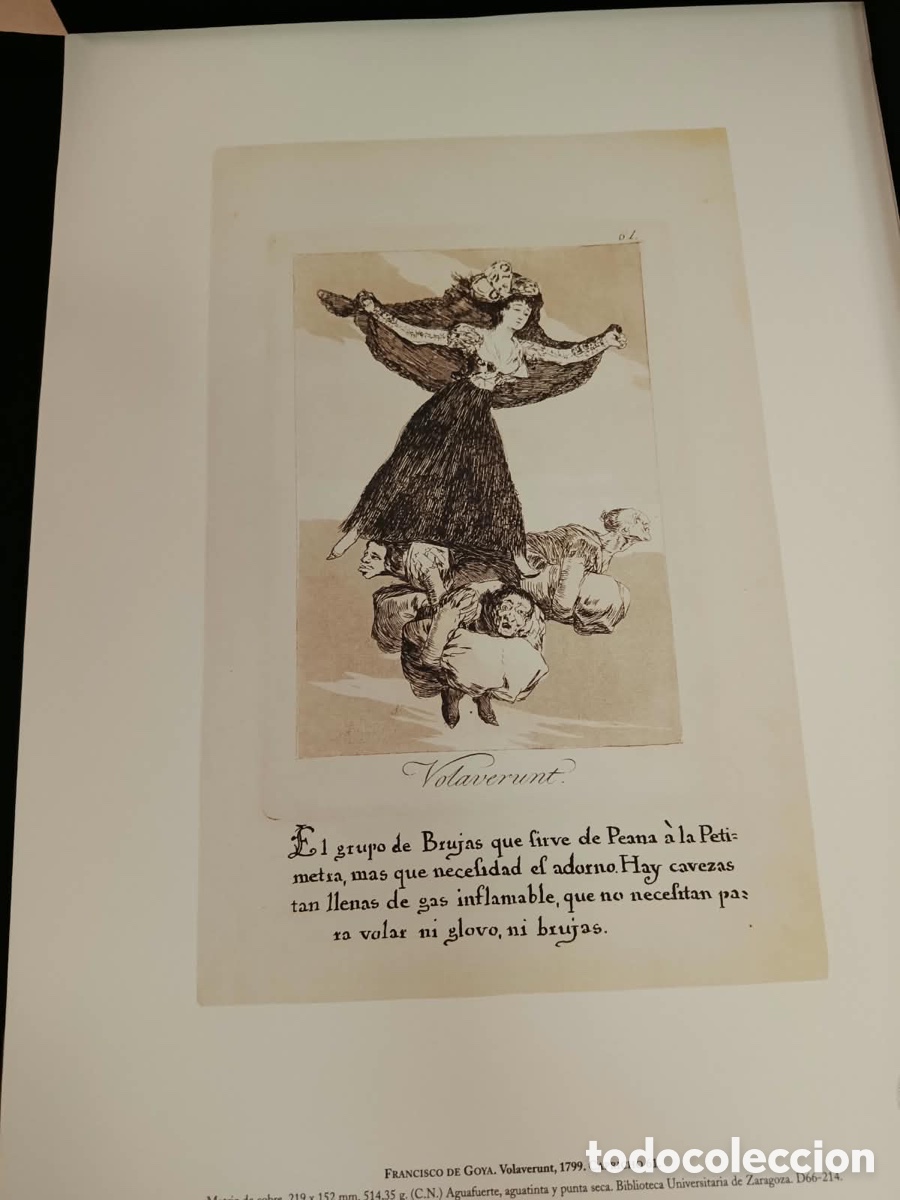 Libros de segunda mano: Facsimil los caprichos De Goya - Foto 10