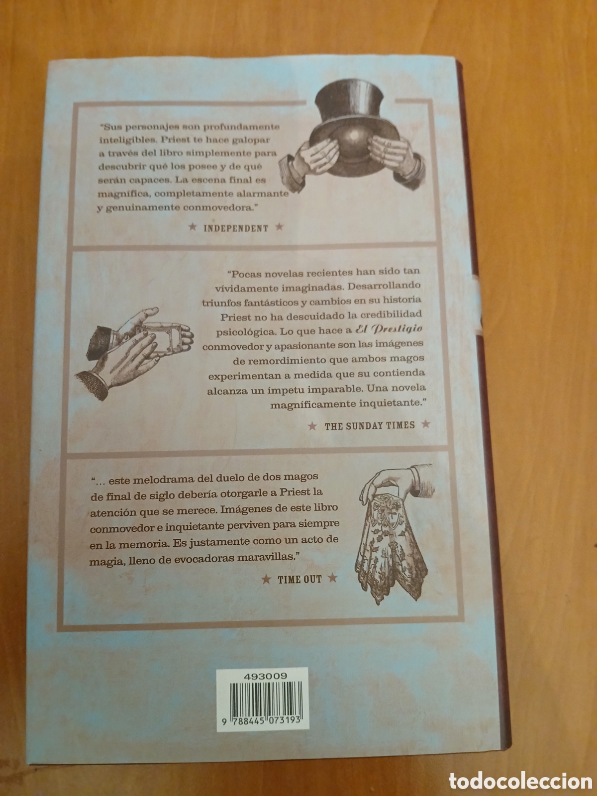 Libros de segunda mano: El Prestigio. Christopher Priest. - Foto 2