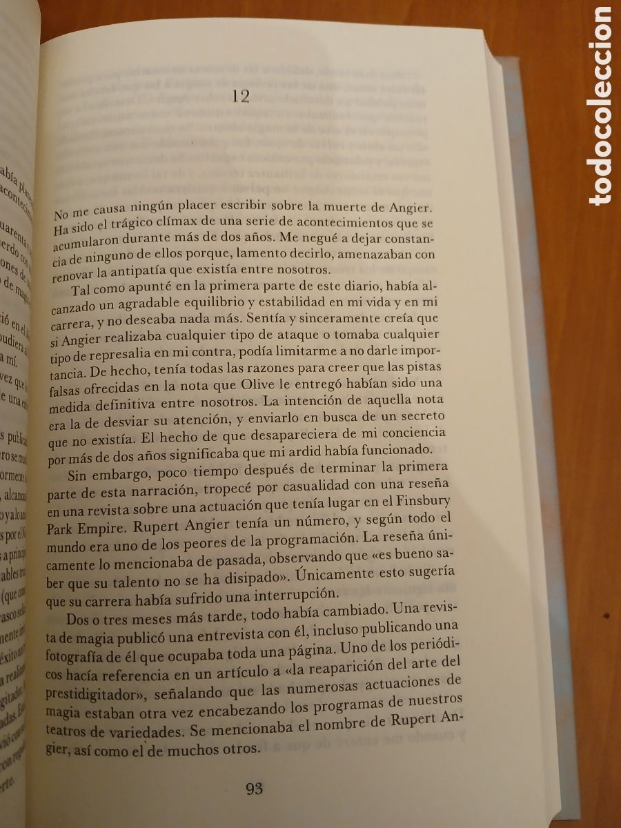 Libros de segunda mano: El Prestigio. Christopher Priest. - Foto 6