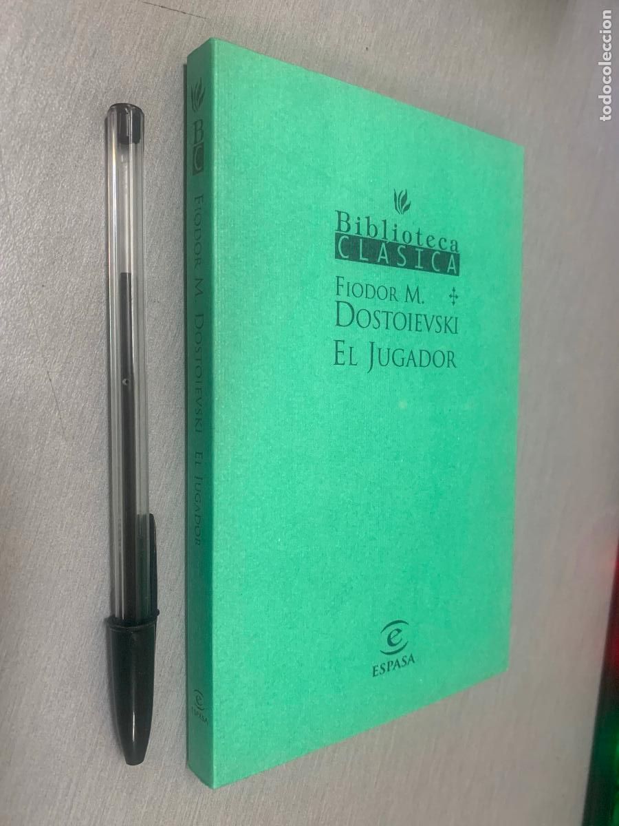 Second hand books: EL JUGADOR / FIODOR M. DOSTOIEVSKI / BIBLIOTECA B&Aacute;SICA - ESPASA 1999