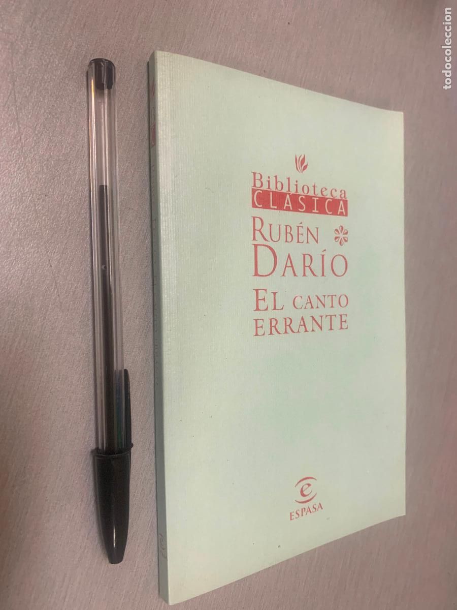 Libros de segunda mano: EL CANTO ERRANTE / RUB&Eacute;N DAR&Iacute;O / BIBLIOTECA B&Aacute;SICA - ESPASA 1999