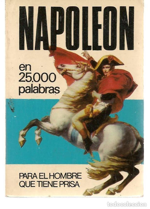 Libros de segunda mano: Napole&oacute;n en 25.000 palabras. Paul Reader
