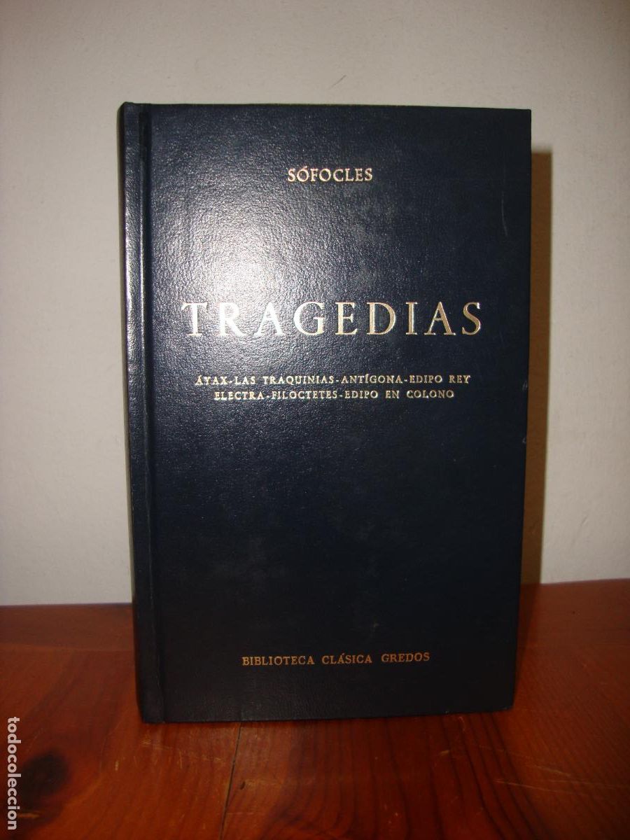 Libros de segunda mano: TRAGEDIAS (GREDOS, BIBLIOTECA CLASICA) - SOFOCLES