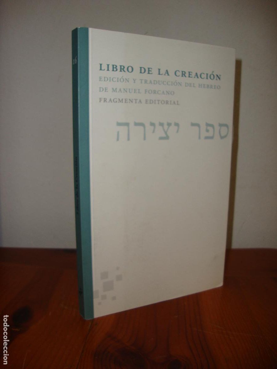 Second hand books: LIBRO DE LA CREACION. EDICION BILINGUE (FRAGMENTA EDITORIAL) - MANUEL FORCANO (EDICION Y TRADUCCION