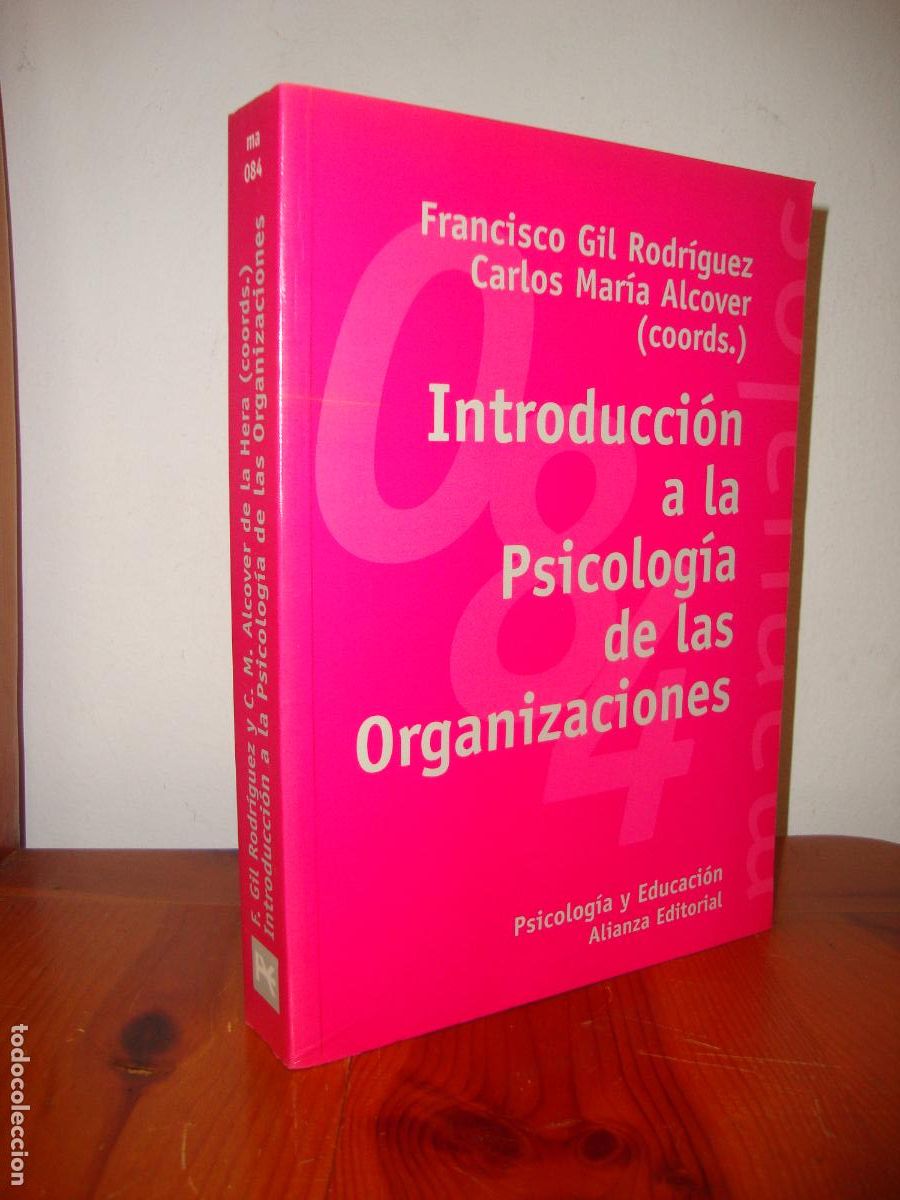 Livres d'occasion: INTRODUCCION A LA PSICOLOGIA DE LAS ORGANIZACIONES (ALIANZA EDITORIAL) - FRANCISCO GIL RODRIGUEZ