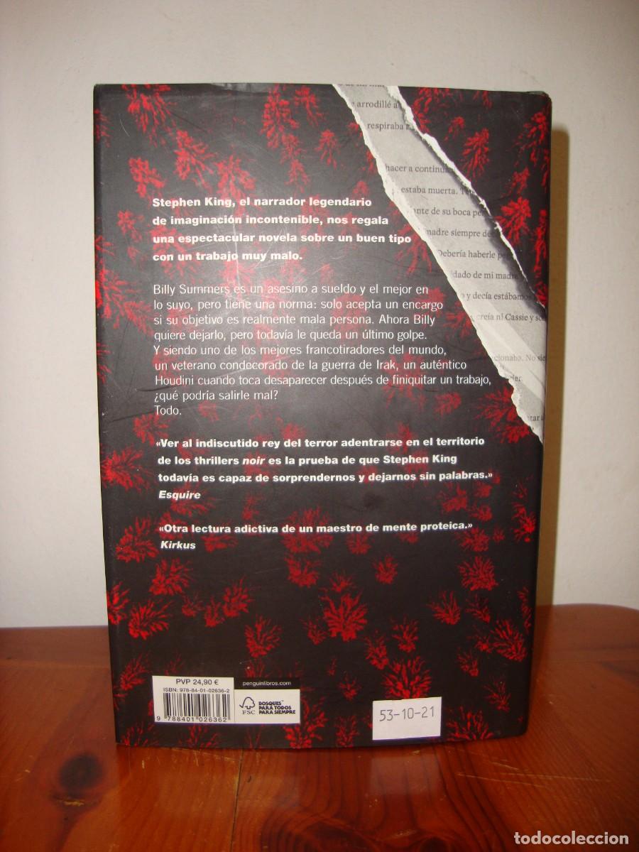 Libros de segunda mano: BILLY SUMMERS (PLAZA & JANES) - STEPHEN KING - Foto 3