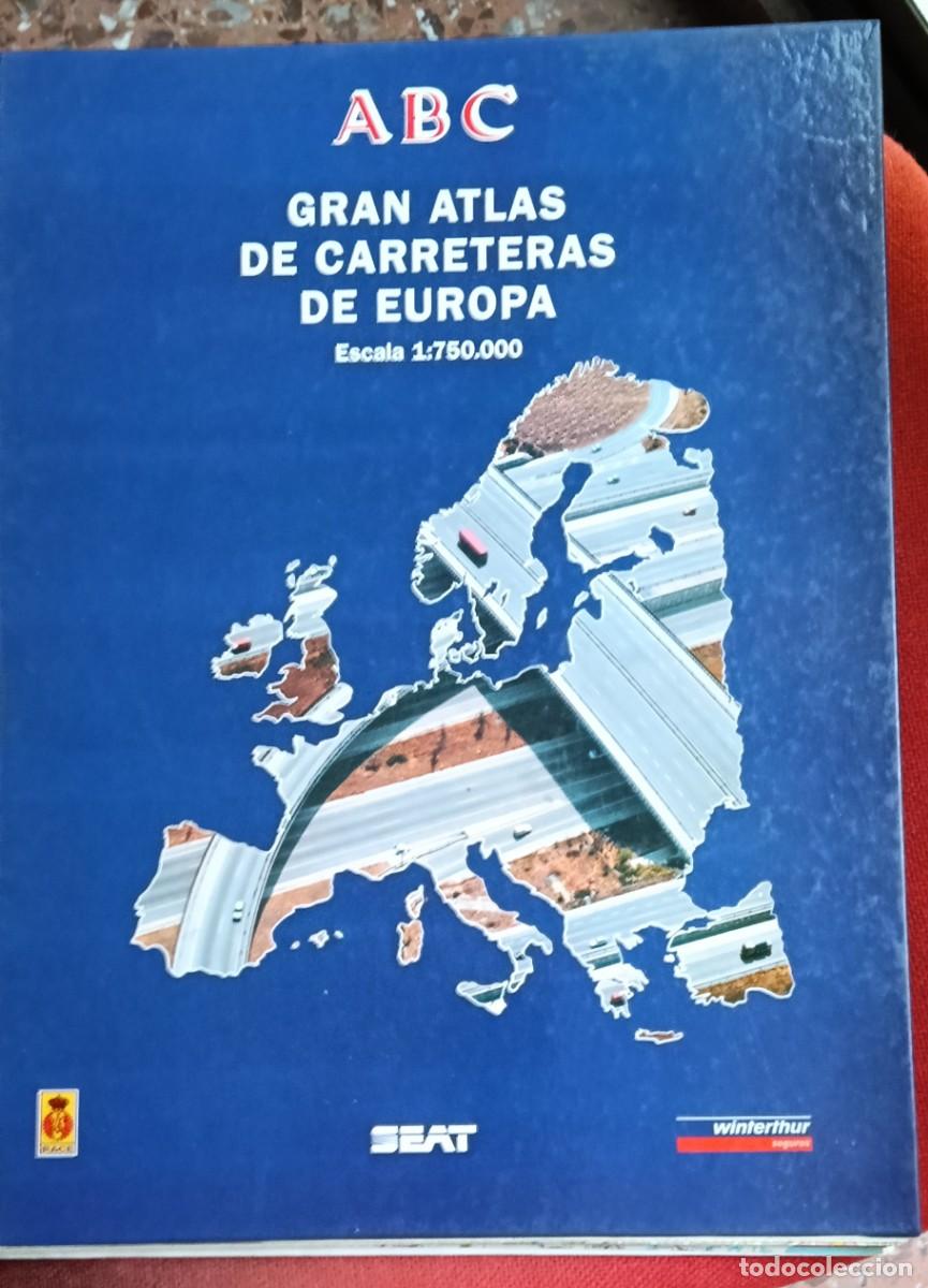 Libros de segunda mano: Gran Atlas de Carreteras de Europa ABC Escala 1:750.000