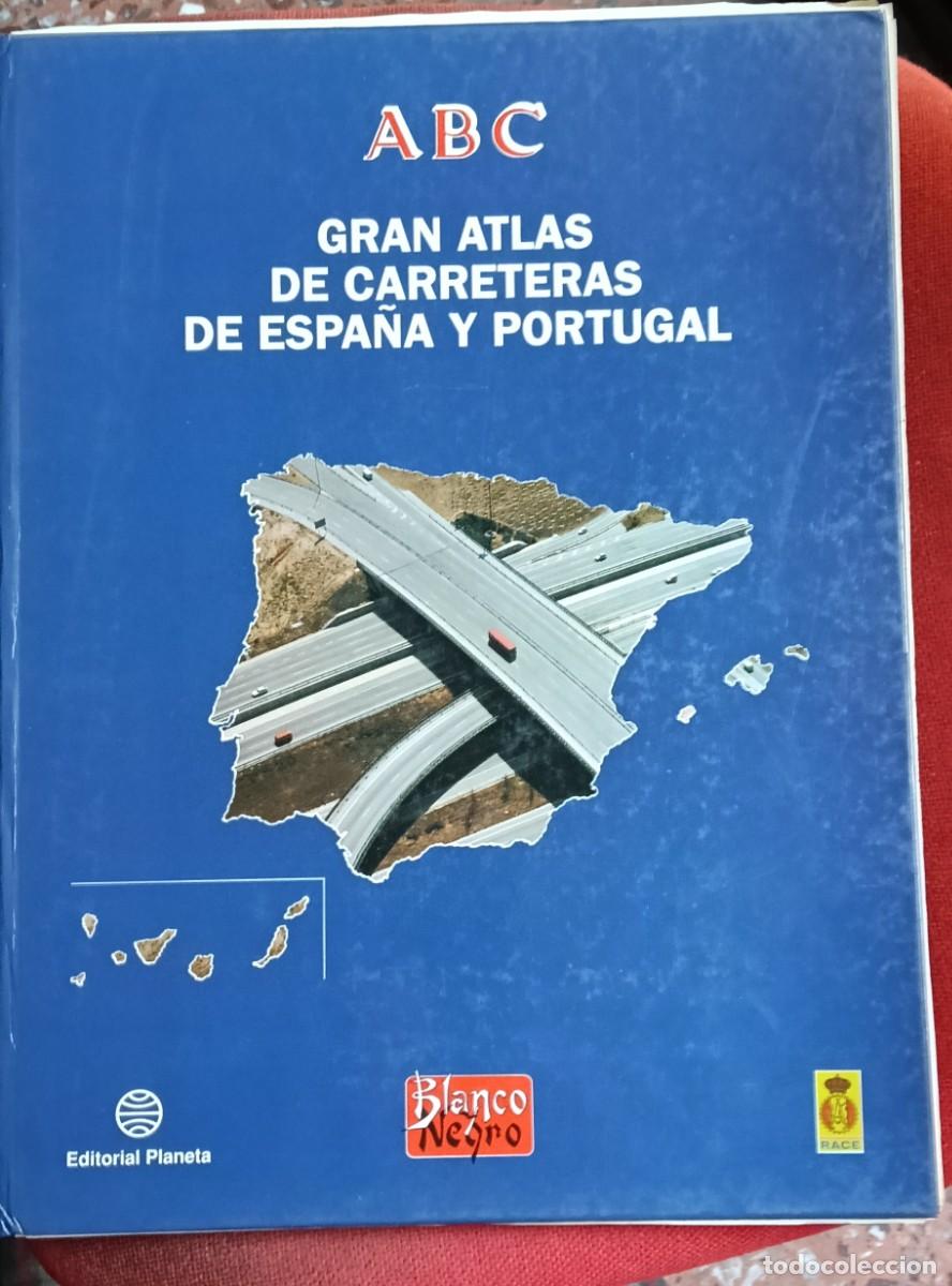 Libros de segunda mano: Gran Atlas de Carreteras de Espa&ntilde;a y Portugal ABC