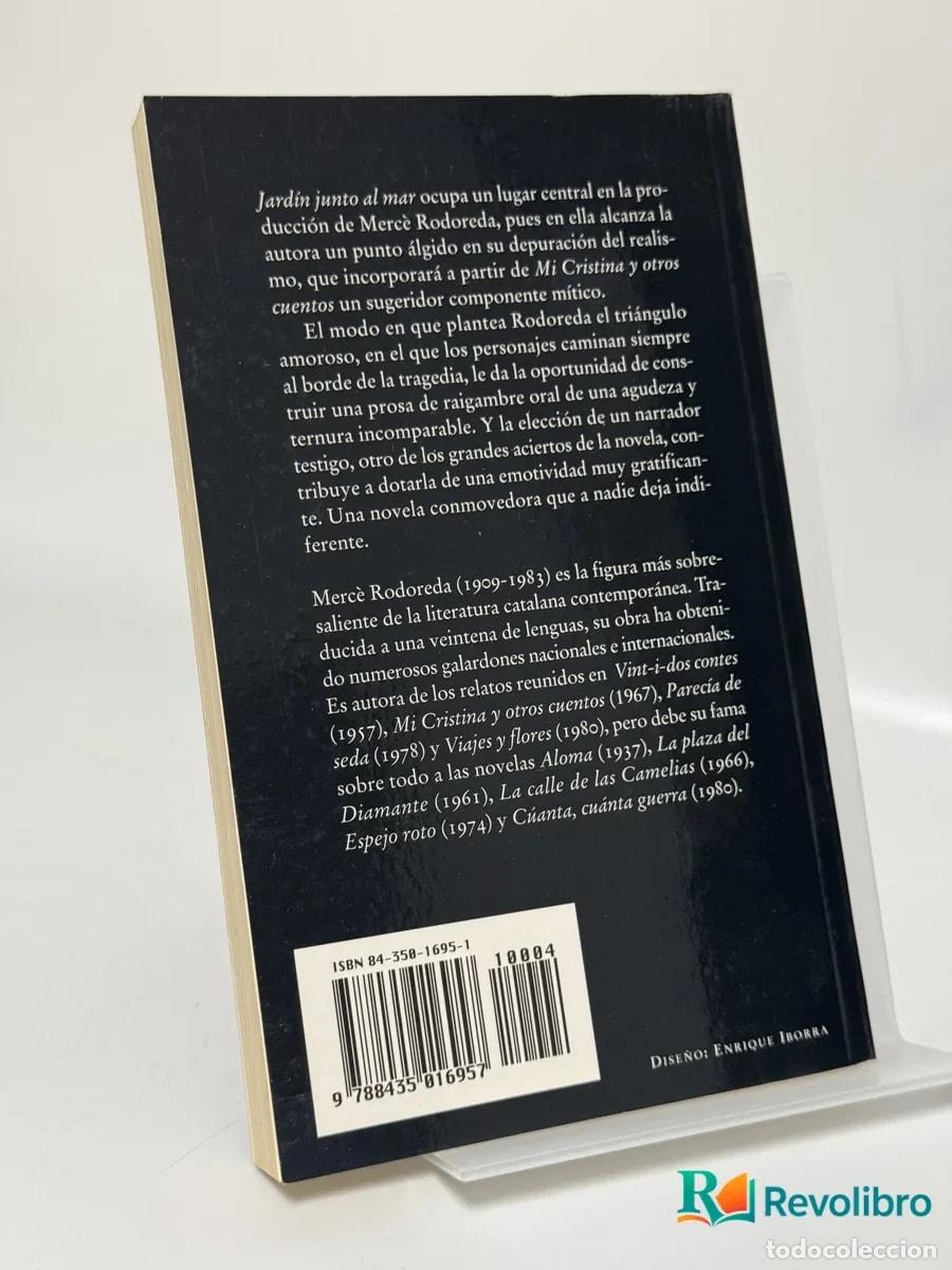Libros de segunda mano: Jard&iacute;n junto al mar - Merc&egrave; Rodoreda - Foto 3