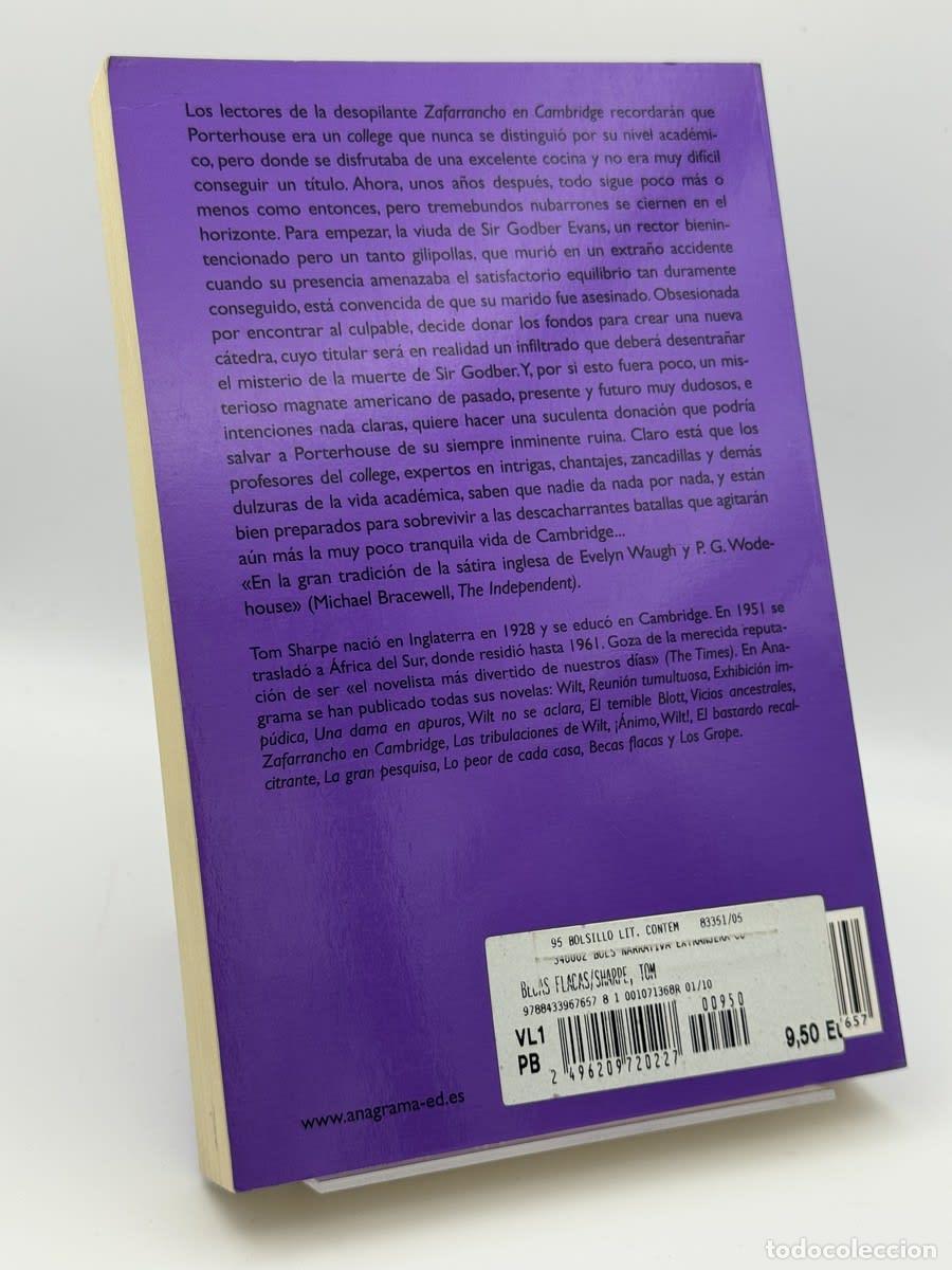 Libros de segunda mano: Becas flacas &ndash; Tom Sharpe - Foto 2