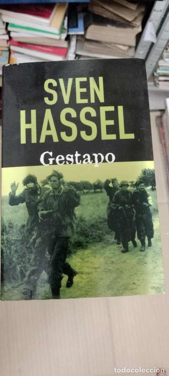 Libros de segunda mano: GESTAPO SVEN HASSEL LIBRO CU-05