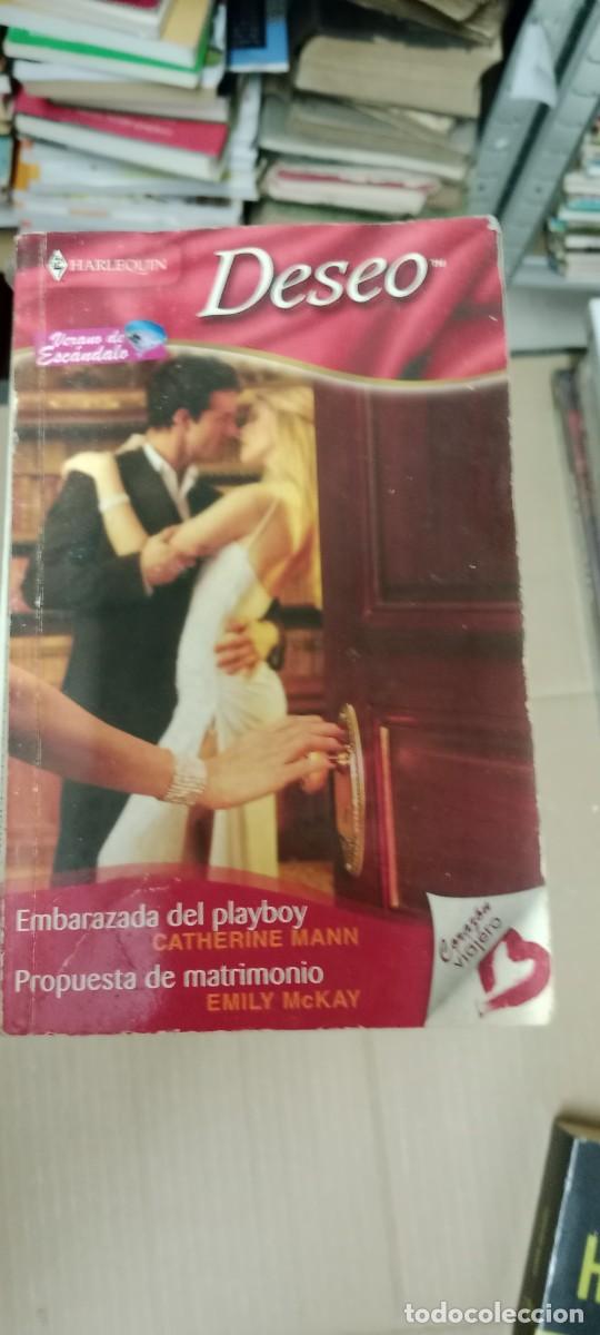 Libros de segunda mano: EMBARAZADA DEL PLAYBOY - PROPUESTA DE MATRIMONIO CATHERINE MANN EMILY MCKAY LIBRO CU-05