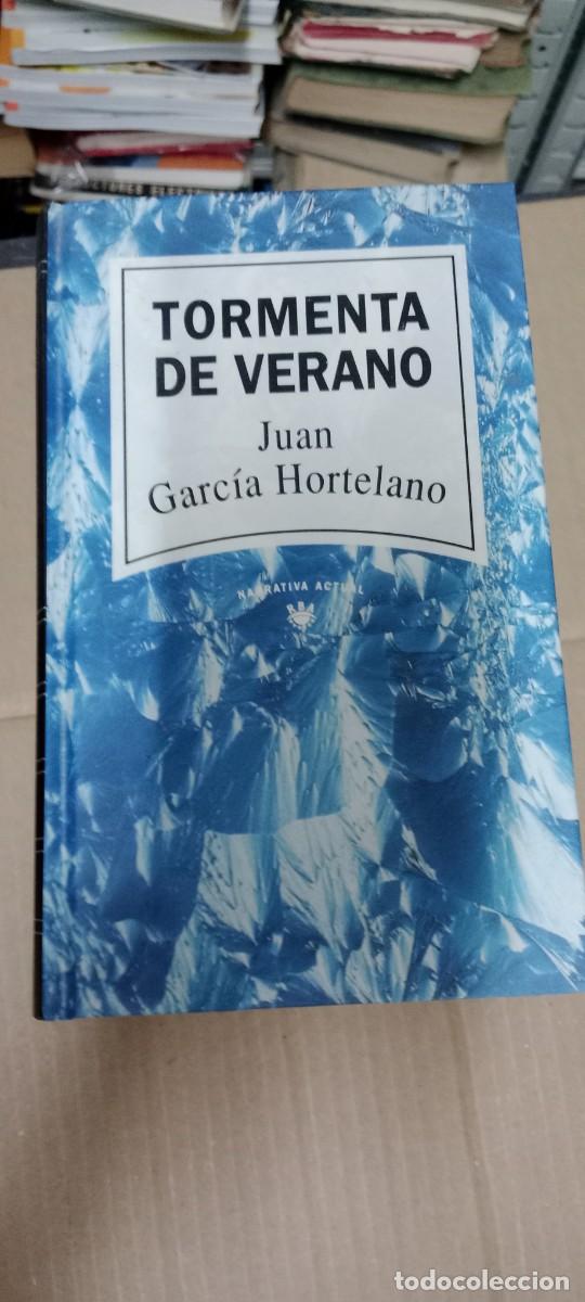 Libros de segunda mano: TORMENTA DE VERANO JUAN GARCIA HORTELANO LIBRO CU-05