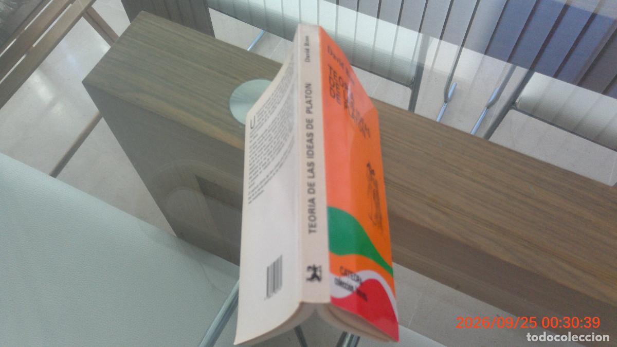 Libros de segunda mano: TEORIA DE LAS IDEAS DE PLATON DAVID ROSS CATEDRA - Foto 2
