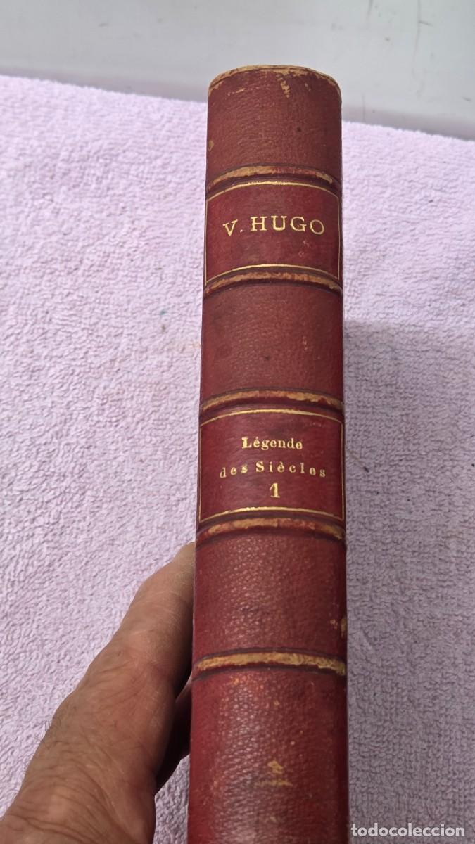 Libros de segunda mano: libro antiguo de victor hugo 1862