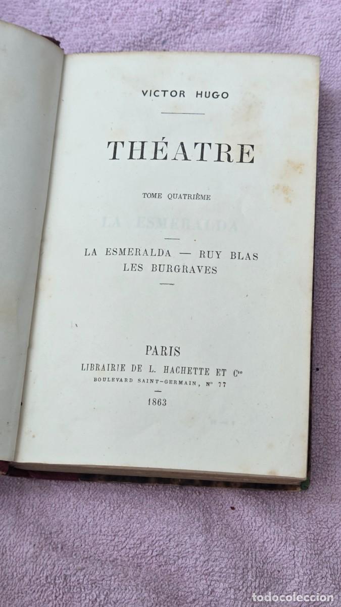 Libros de segunda mano: libro antiguo de victor hugo 1862 - Foto 4