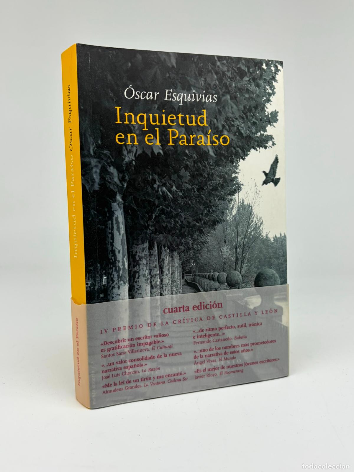 Libros de segunda mano: INQUIETUD EN EL PARA&Iacute;SO - &Oacute;SCAR ESQUIVIAS