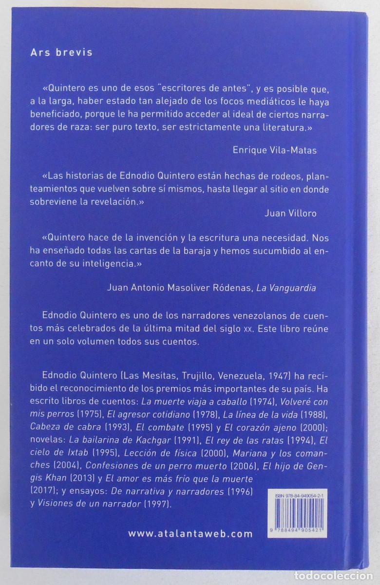 Libros de segunda mano: CUENTOS SALVAJES - EDNODIO QUINTERO EDITORIAL ATALANTA - Foto 2