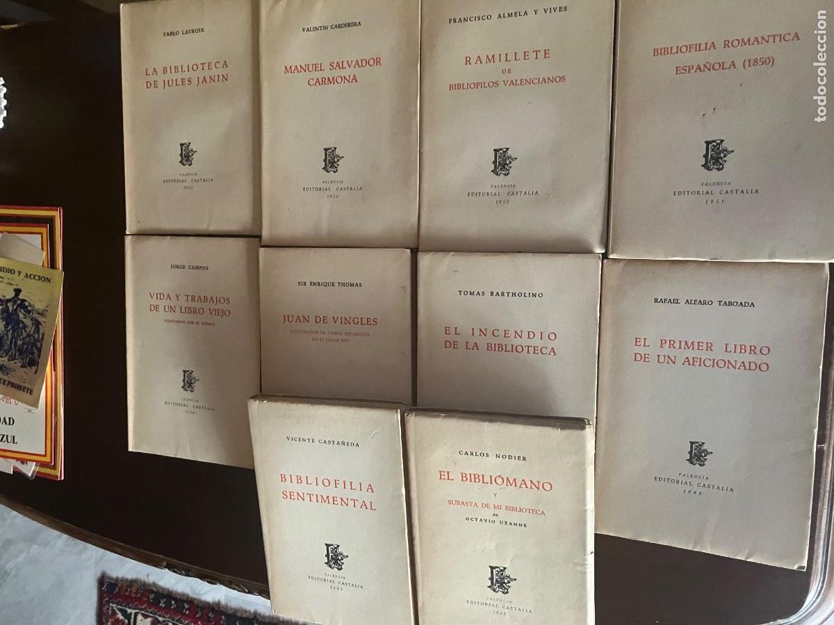 Libros de segunda mano: IBARRA, COLECCI&Oacute;N DE OP&Uacute;SCULOS PARA BIBLI&Oacute;FILOS. COLECCI&Oacute;N COMPLETA. CASTALIA . EDICI&Oacute;N NUMERADA