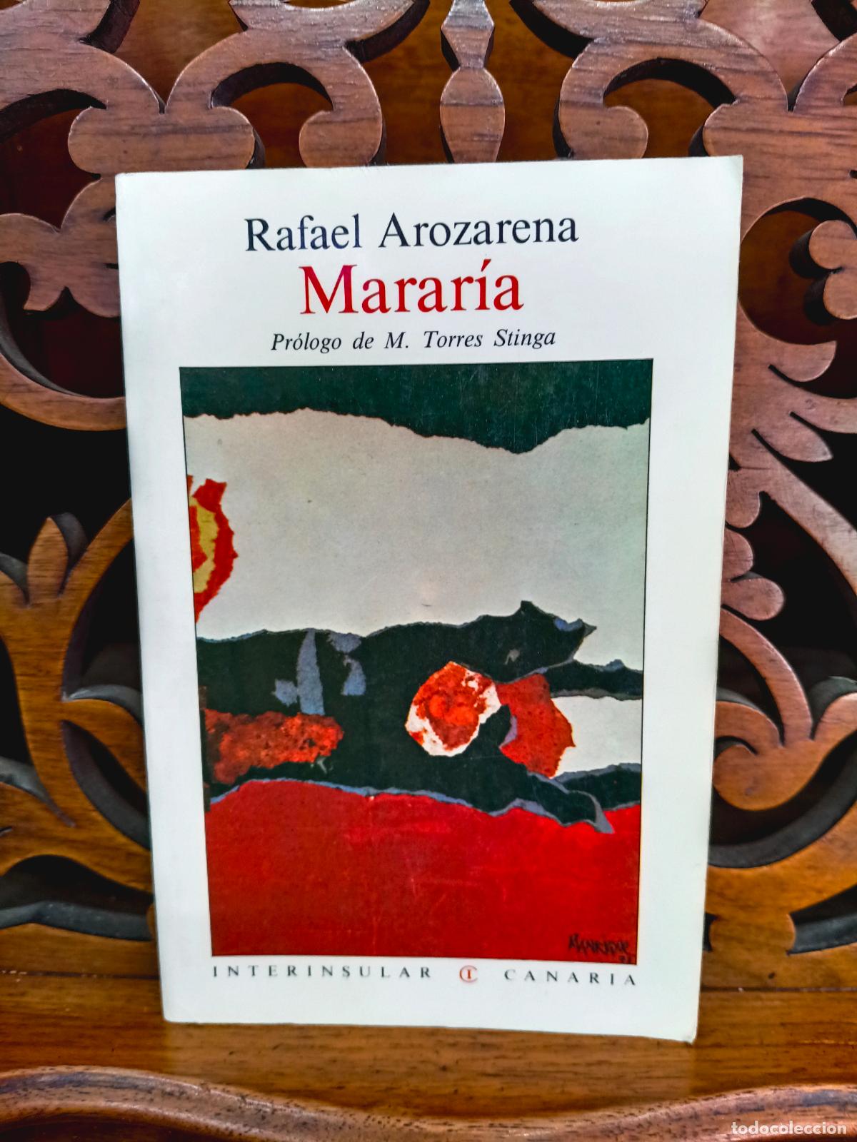 Libros de segunda mano: MARARIA, RAFAEL AROZARENA. CANARIAS 1983