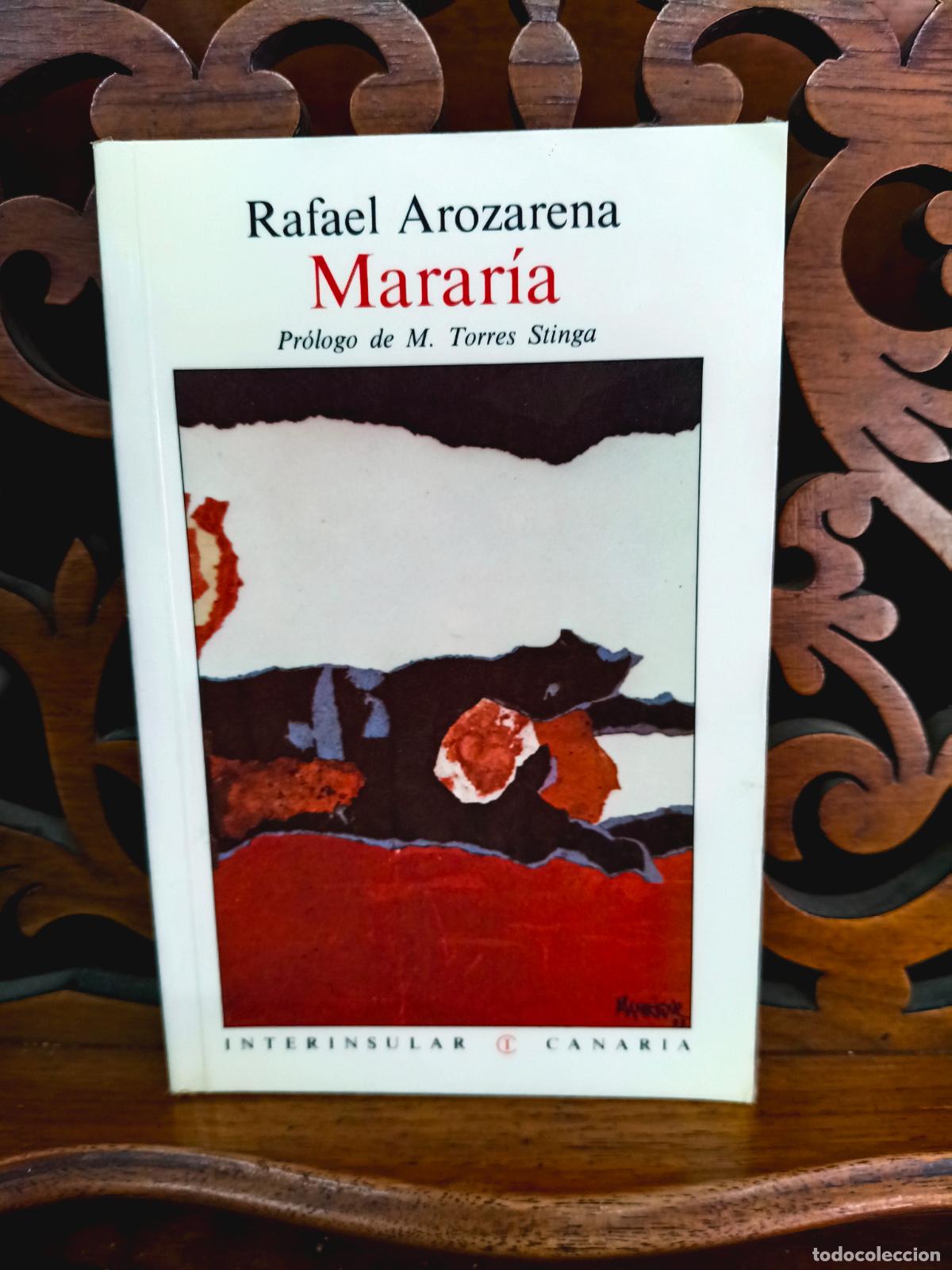 Libros de segunda mano: MARARIA, RAFAEL AROZARENA. CANARIAS 1983
