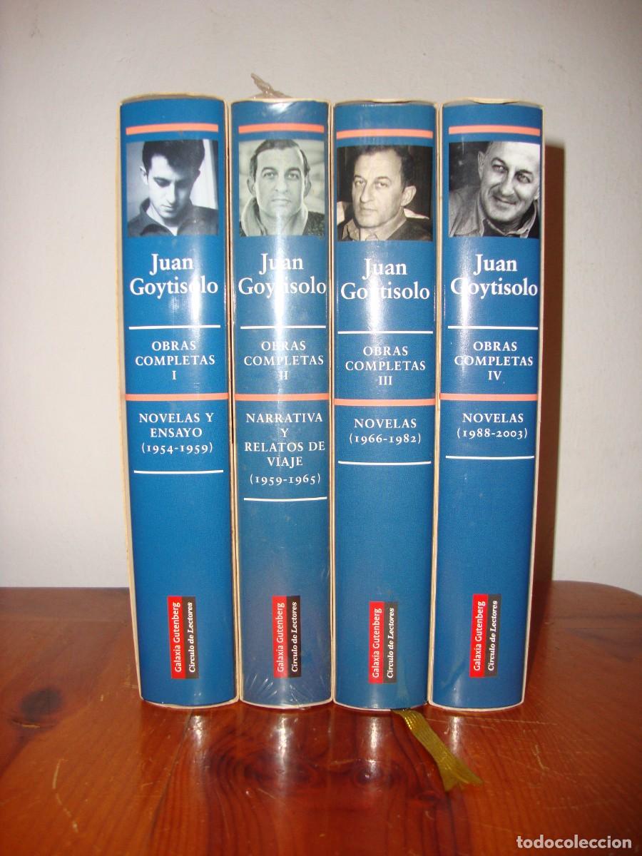 Libros de segunda mano: OBRAS COMPLETAS. CUATRO VOLUMENES (GALAXIA GUTENBERG / CIRCULO DE LECTORES) - JUAN GOYTISOLO