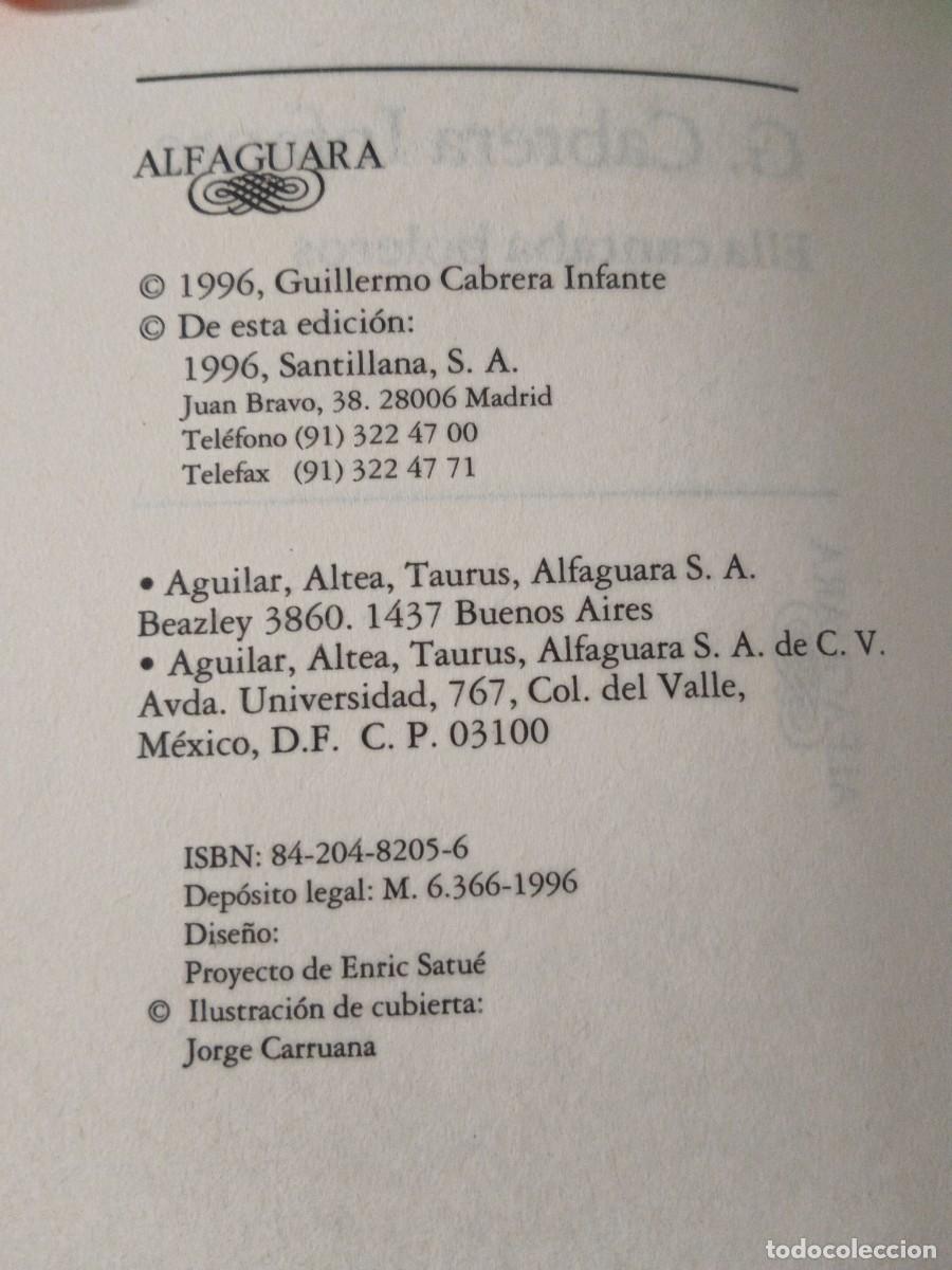 Libros de segunda mano: ELLA CANTABA BOLEROS G. CABRERA INFANTE - Foto 7