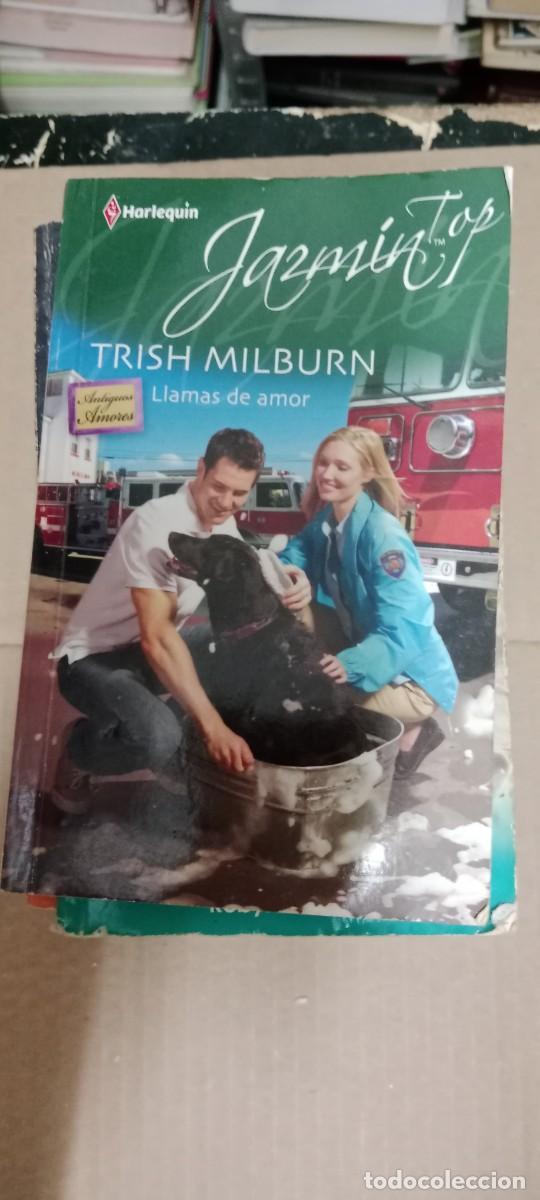 Libros de segunda mano: LLAMAS DE AMOR TRISH MILBURN LIBRO CU-05