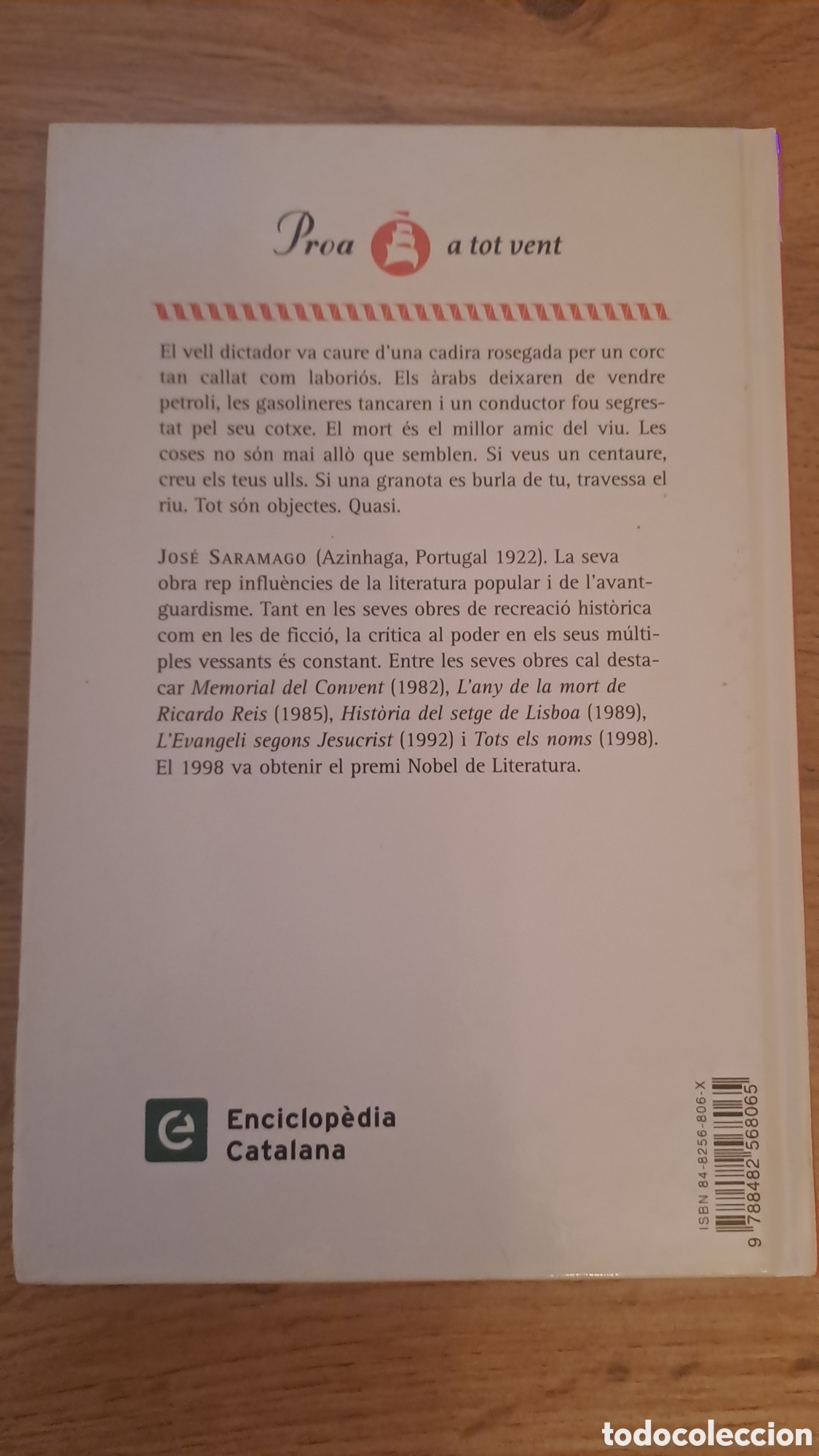 Libros de segunda mano: Objecte Quasi - Jose Saramago - Proa - Foto 2